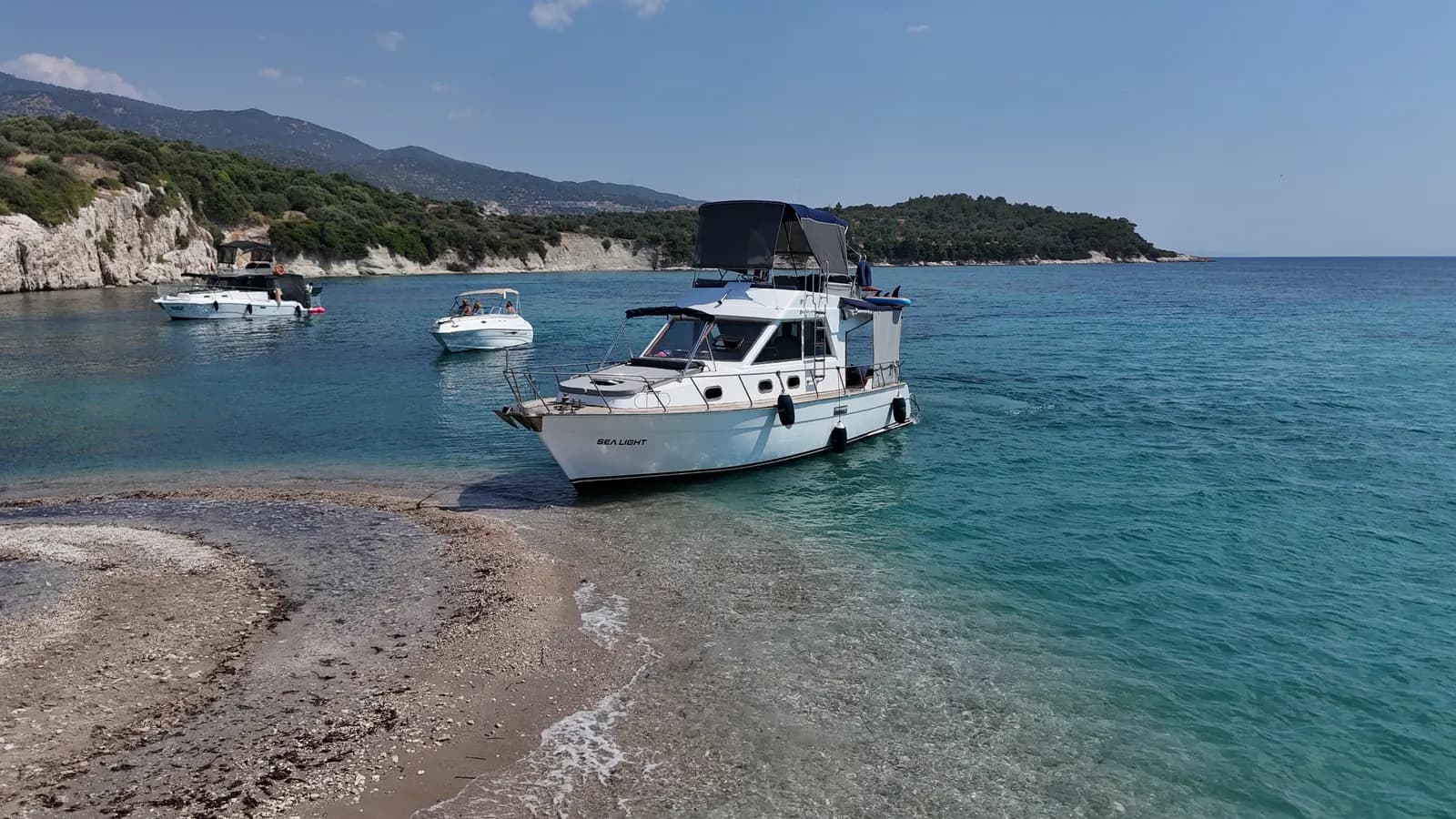 Küçük Zindancık Koyu tekne turu rotası
